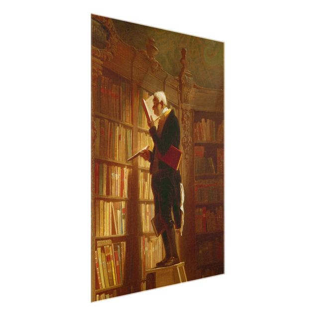 Tableaux Artistiques Carl Spitzweg - Le rat de bibliothèque (détail)