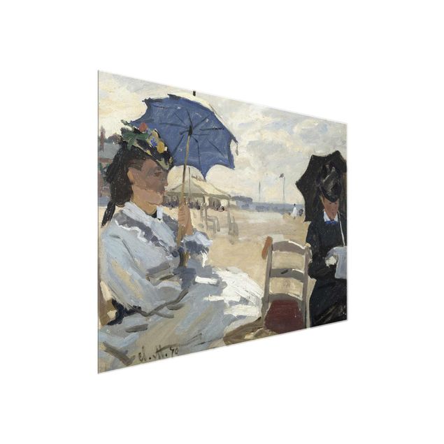 Tableau mer Claude Monet - À la plage de Trouville