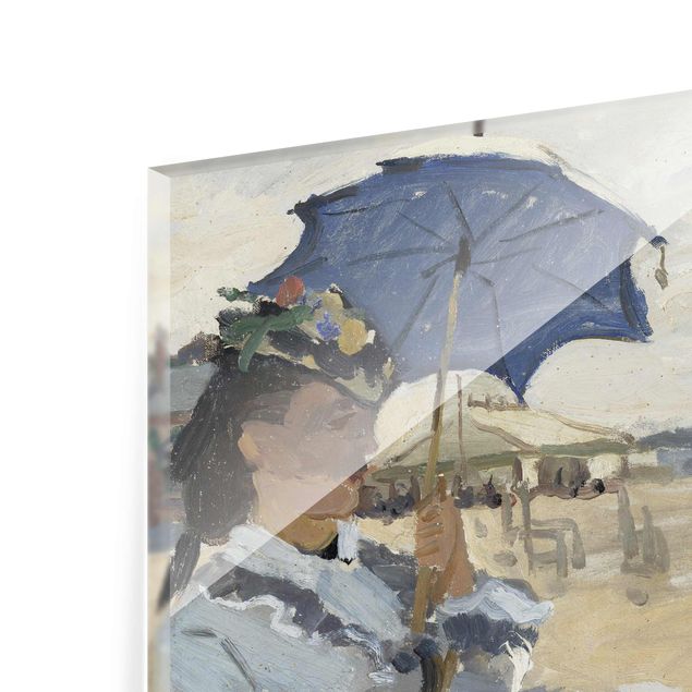 Tableau moderne Claude Monet - À la plage de Trouville