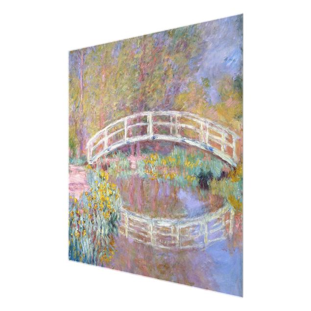 Tableaux modernes Claude Monet - Pont du jardin de Monet