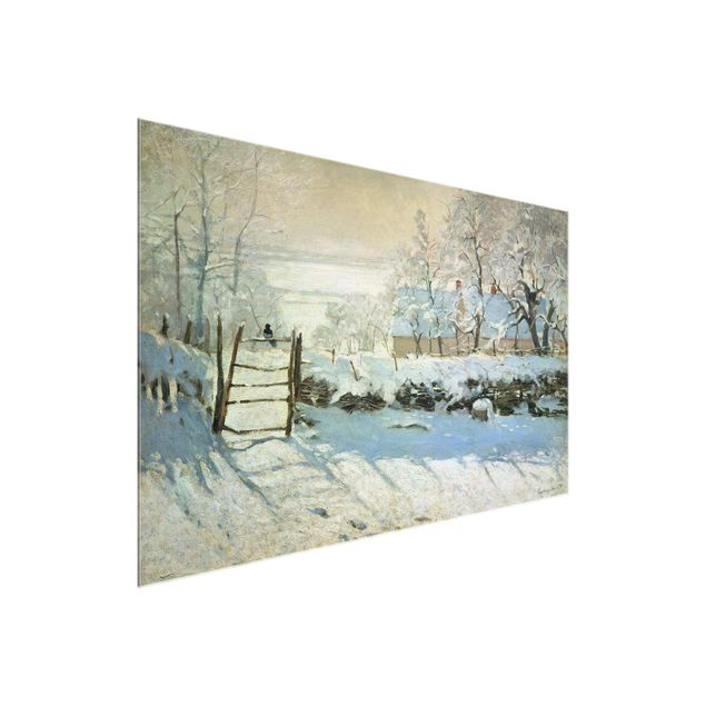 Tableaux arbres Claude Monet - La pie