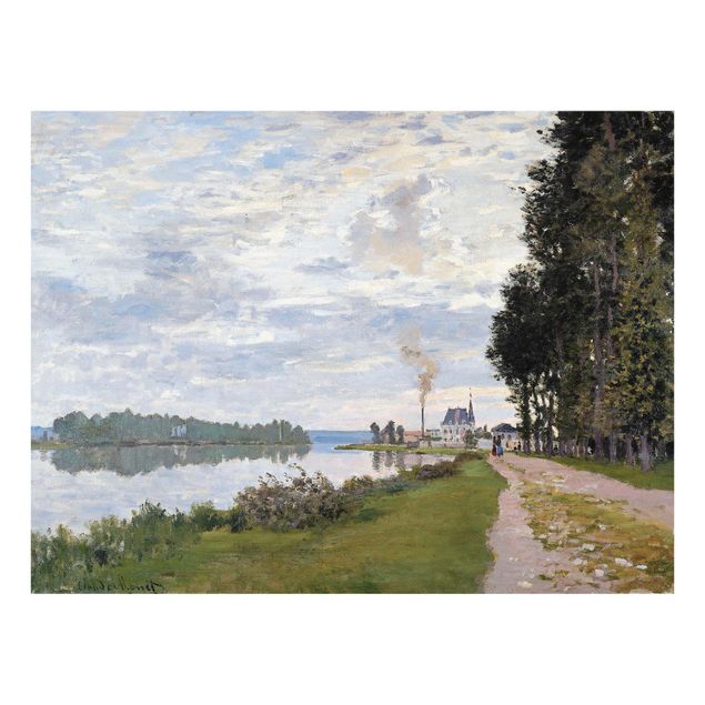 Tableaux modernes Claude Monet - Le front de mer d'Argenteuil