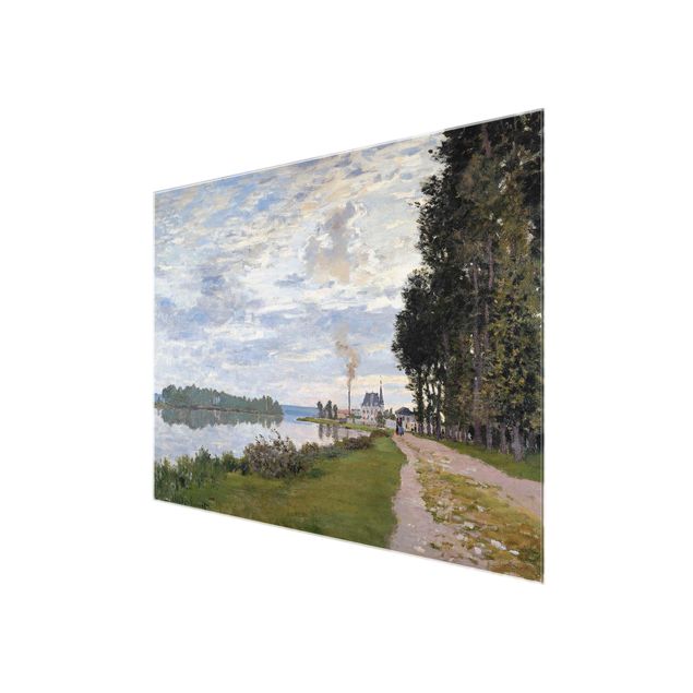 Tableaux nature Claude Monet - Le front de mer d'Argenteuil