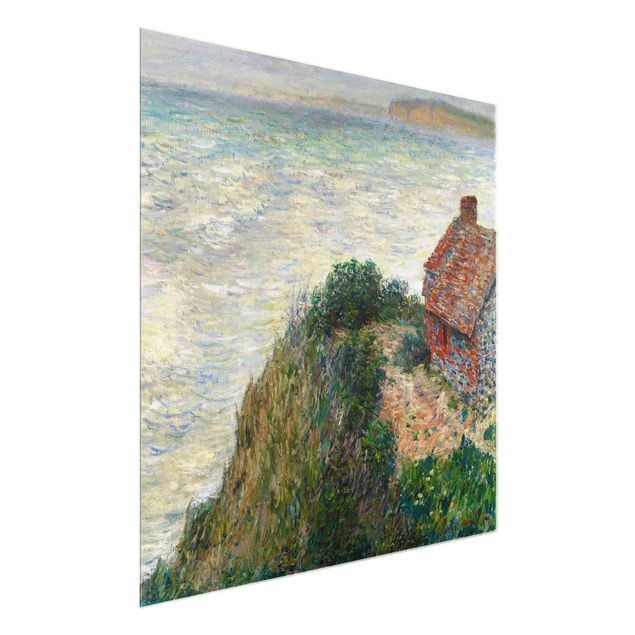 Tableau mer Claude Monet - Maison du pêcheur à Petit Ailly