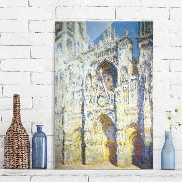 Décorations cuisine Claude Monet - Portail de la cathédrale de Rouen