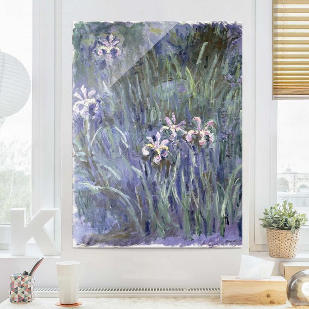 Tableaux Impressionnisme Claude Monet - Iris