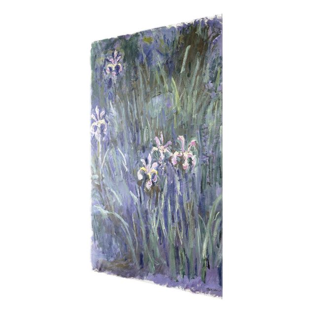 Tableaux fleurs Claude Monet - Iris