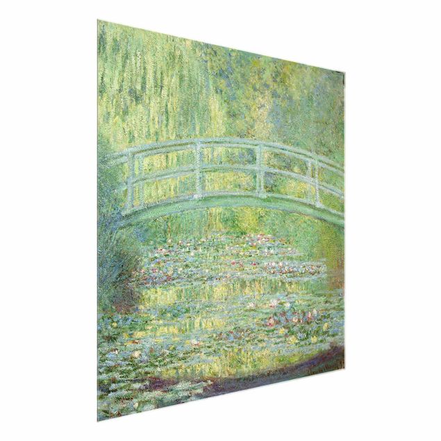 Toile impressionniste Claude Monet - Pont japonais