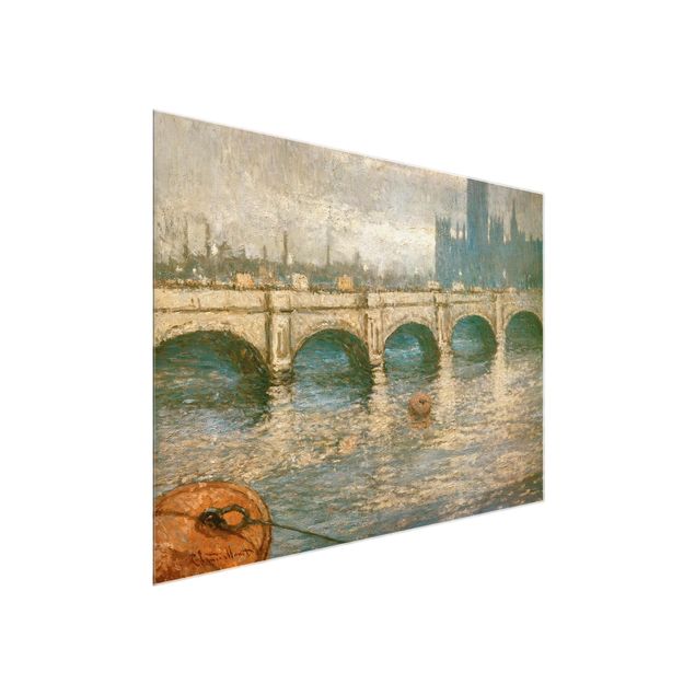 Tableaux Artistiques Claude Monet - Pont de la Tamise et Parlement à Londres