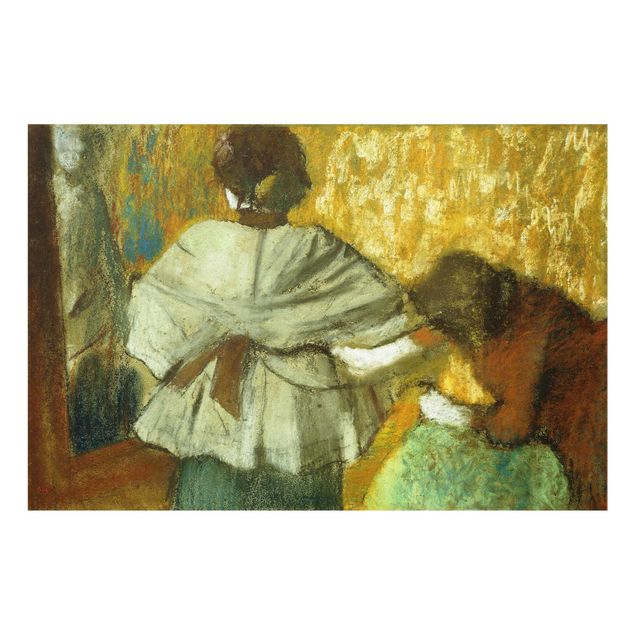 Tableaux portraits Edgar Degas - modiste