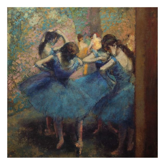 Tableau moderne Edgar Degas - Danseurs bleus