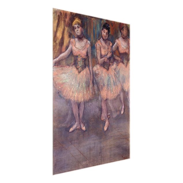 Tableaux ballerine Edgar Degas - Trois danseuses avant l'exercice