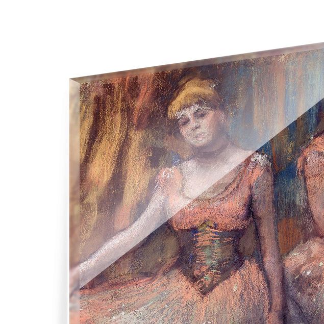 Tableau reproduction Edgar Degas - Trois danseuses avant l'exercice