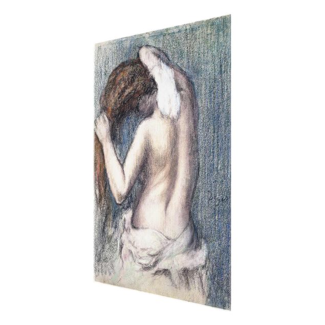 Tableau portraits Edgar Degas - Femme s'essuyant