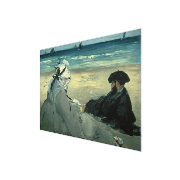 Tableaux reproductions Edouard Manet - Sur la plage