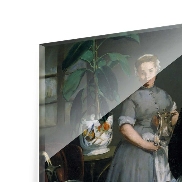 Tableau de Manet Edouard Manet - Déjeuner dans l'atelier