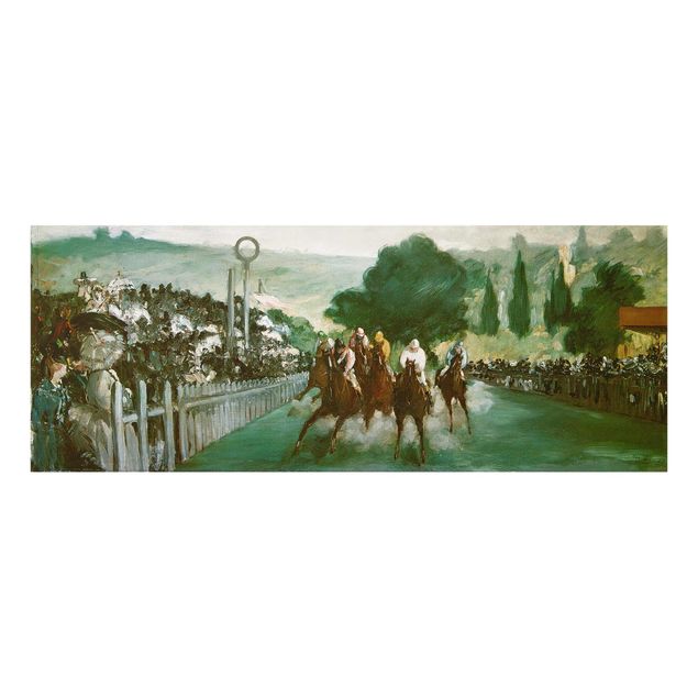 Tableaux moderne Edouard Manet - Courses à Longchamp