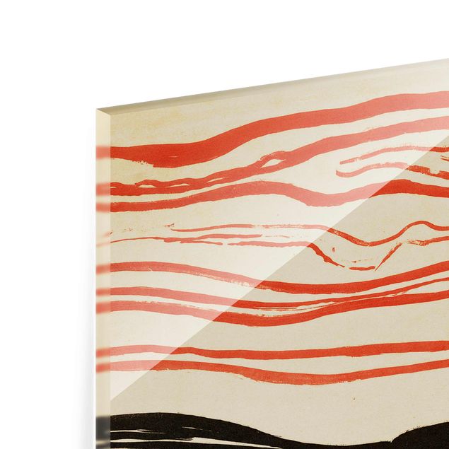Tableaux reproduction Edvard Munch - Anxiété