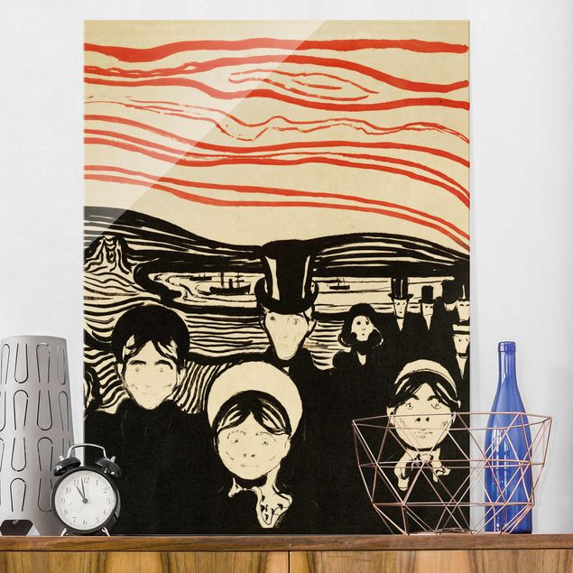 Déco murale cuisine Edvard Munch - Anxiété