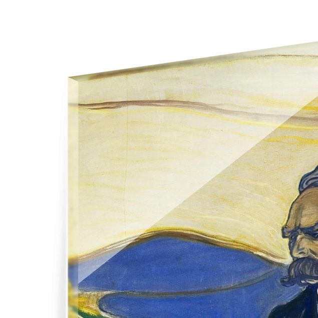 Tableau reproduction Edvard Munch - Portrait de Friedrich Nietzsche
