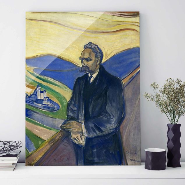 Décorations cuisine Edvard Munch - Portrait de Friedrich Nietzsche