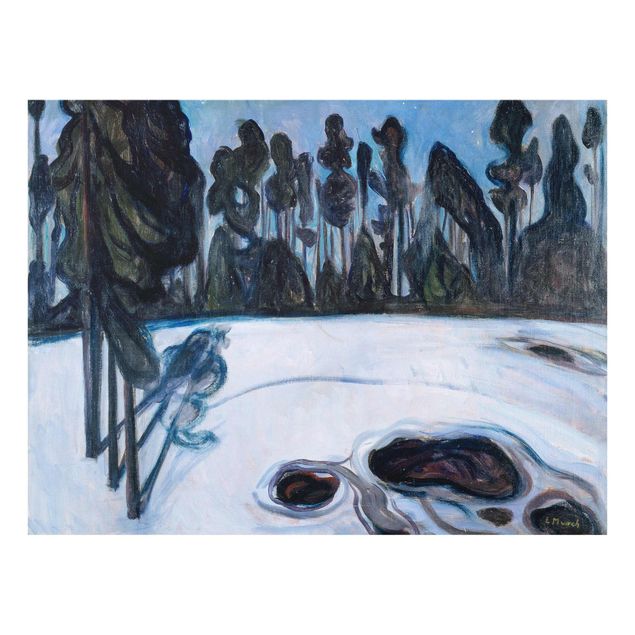 Courant artistique Postimpressionnisme Edvard Munch - Nuit étoilée