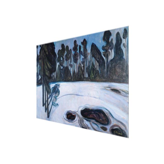 Tableaux moderne Edvard Munch - Nuit étoilée
