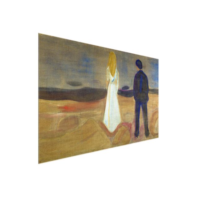 Courant artistique Postimpressionnisme Edvard Munch - Deux humains. Les solitaires (Reinhardt-Fries)