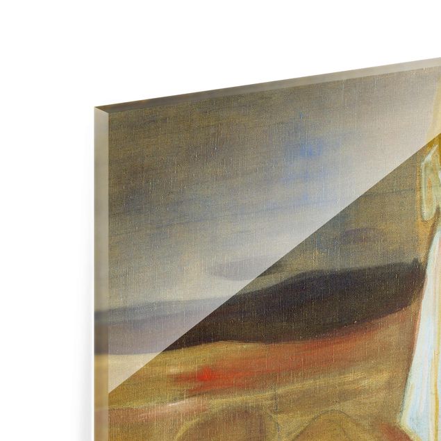 Tableau reproduction Edvard Munch - Deux humains. Les solitaires (Reinhardt-Fries)