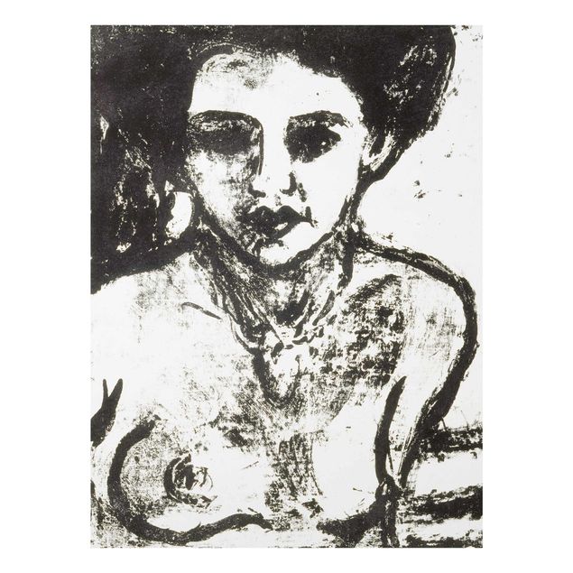 Tableau portrait Ernst Ludwig Kirchner - L'enfant de l'artiste