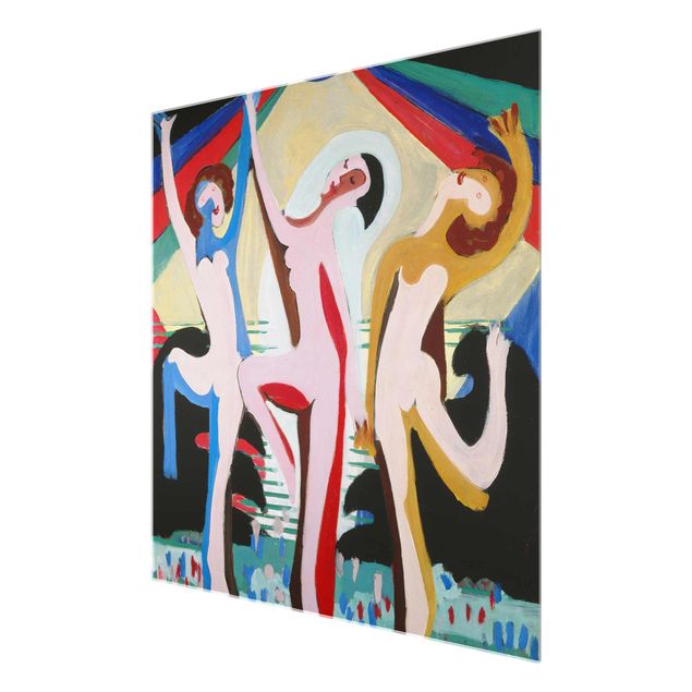 Tableaux de Ernst Ludwig Kirchner Ernst Ludwig Kirchner - Danse des couleurs