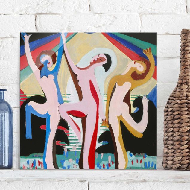 Décorations cuisine Ernst Ludwig Kirchner - Danse des couleurs