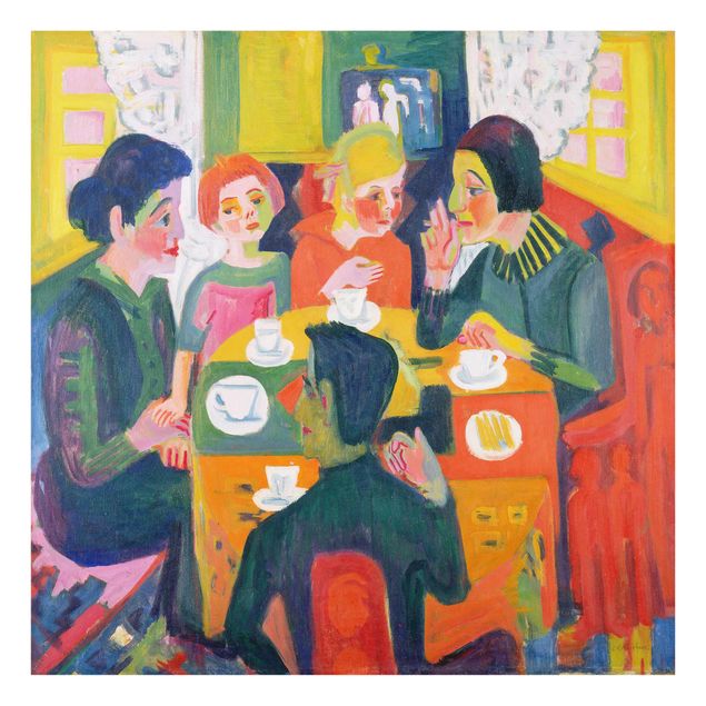 Tableau tasse de café Ernst Ludwig Kirchner - Table basse