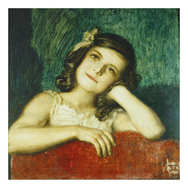 Tableau portrait Franz von Stuck - Marie, la fille de l'artiste