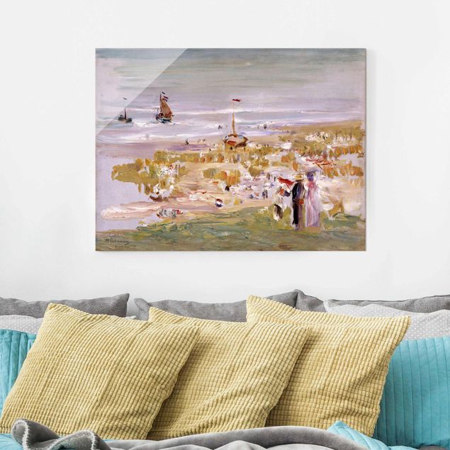 Tableaux paysage Max Liebermann - La plage, Scheveningen