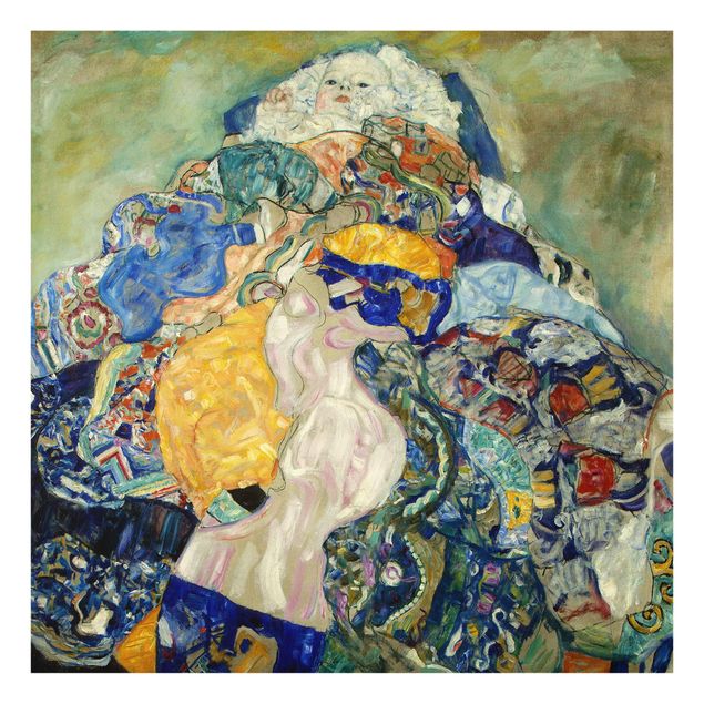 Tableaux portraits Gustav Klimt - Bébé (berceau)