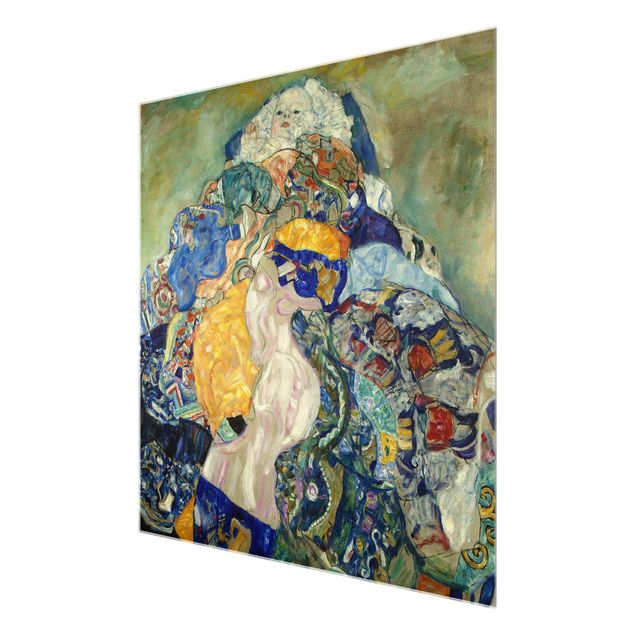 Tableau reproduction Gustav Klimt - Bébé (berceau)