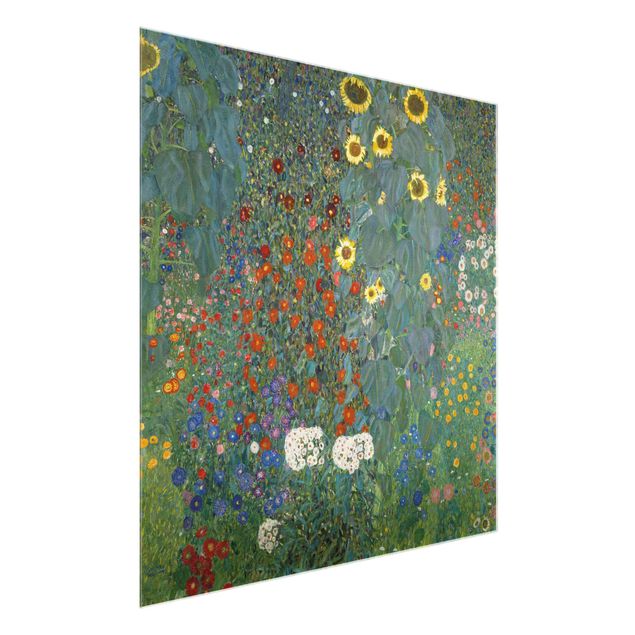 Tableaux Artistiques Gustav Klimt - Tournesols de jardin