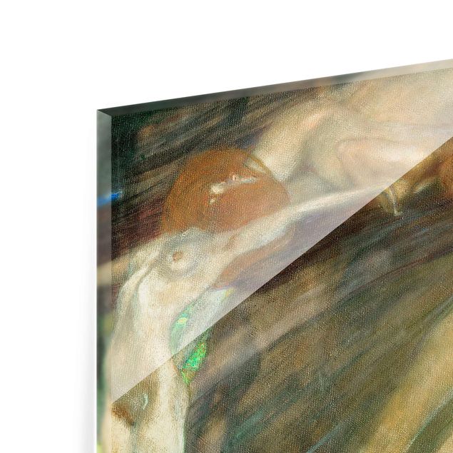Tableau Klimt Gustav Klimt - L'eau en mouvement