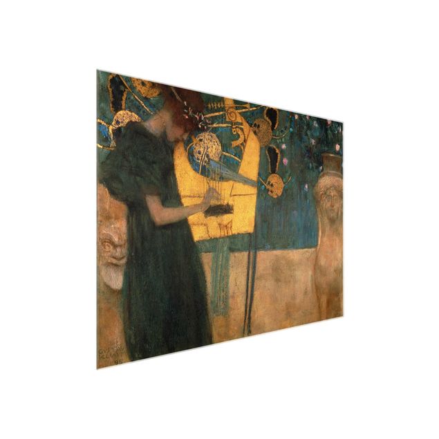 Tableau moderne Gustav Klimt - Musique