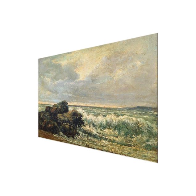 Tableau moderne Gustave Courbet - La vague