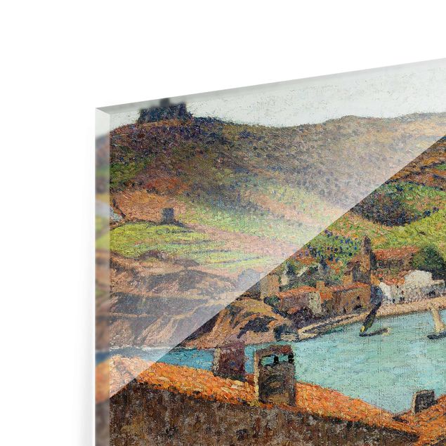 Tableaux en verre magnétique Henri Martin - Le village à Port Collioure