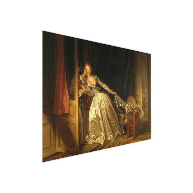 Tableaux portraits Jean Honoré Fragonard - Le baiser volé