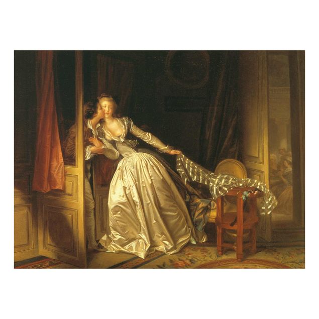 Tableau reproduction Jean Honoré Fragonard - Le baiser volé