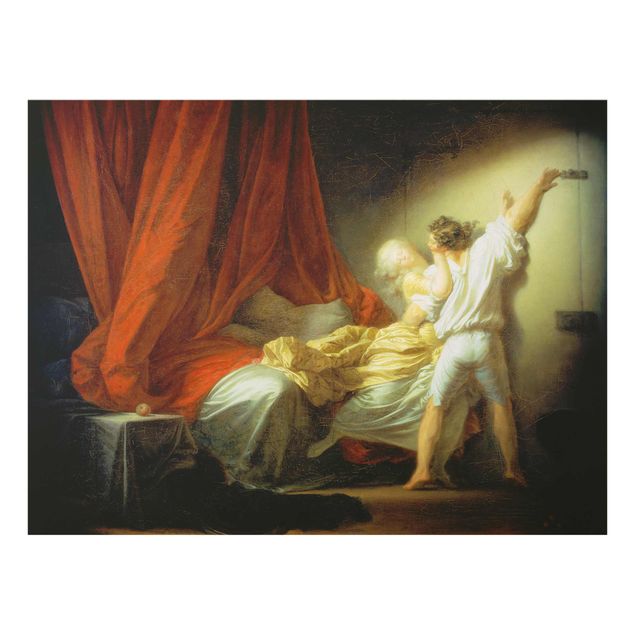 Tableau reproduction Jean Honoré Fragonard - Le boulon
