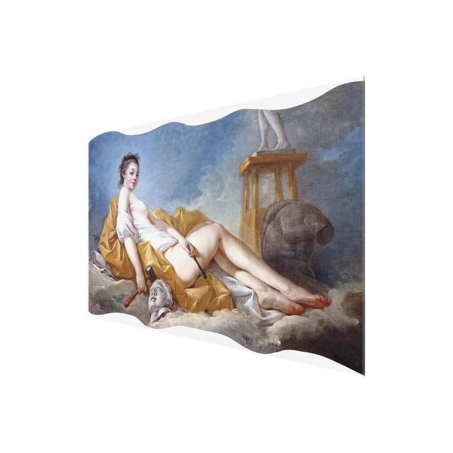 Tableau décoration Jean Honoré Fragonard - Personnification de la peinture
