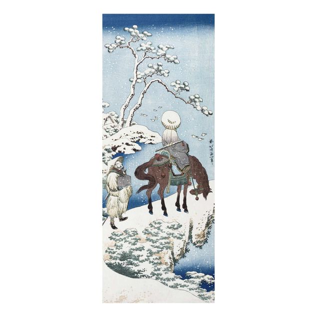 Tableau nature Katsushika Hokusai - Le poète chinois Su Dongpo