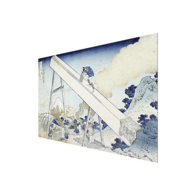 Tableaux modernes Katsushika Hokusai - Dans les montagnes de Totomi