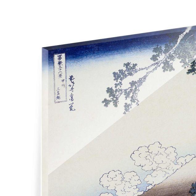 Tableau deco nature Katsushika Hokusai - Col de Mishima dans la province de Kai
