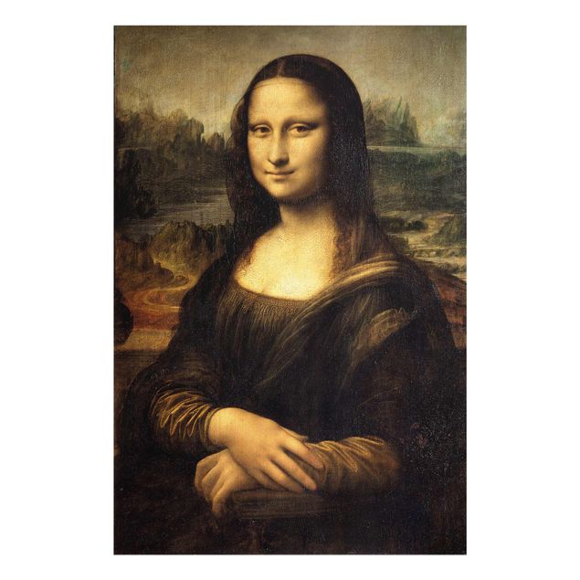 Tableau portrait Leonardo da Vinci - La Joconde